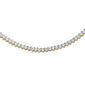 <span style="color:purple">SPECIAL!</span> 1.86ct G SI 10K Yellow Gold Diamond Tennis Necklace 22"