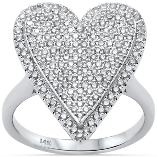 Heart with Lavender Cubic Zirconia .925 Sterling Silver Ring Sizes 7-9 from Sonara Jewelry | Wholesale