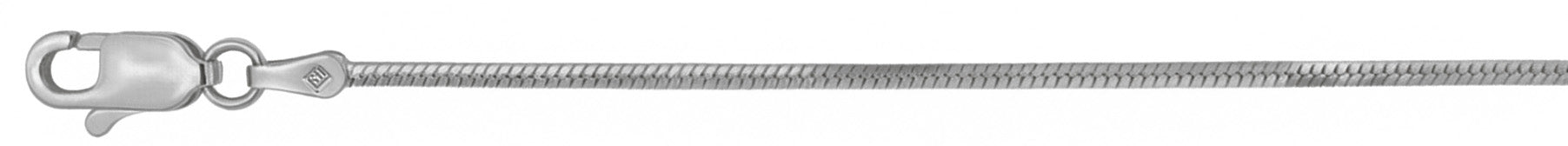 8 Side Snake Rhodium