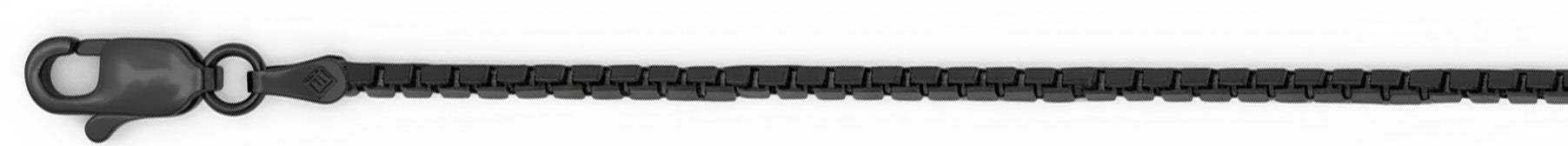 Black Plated Box chain