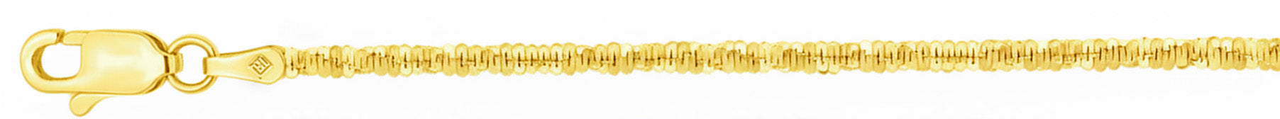 CrissCross Yellow Gold
