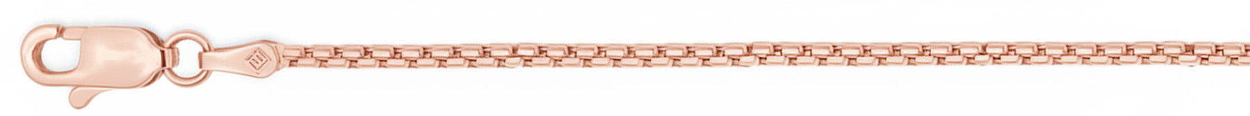Rose Gold Plated Round Box Chain