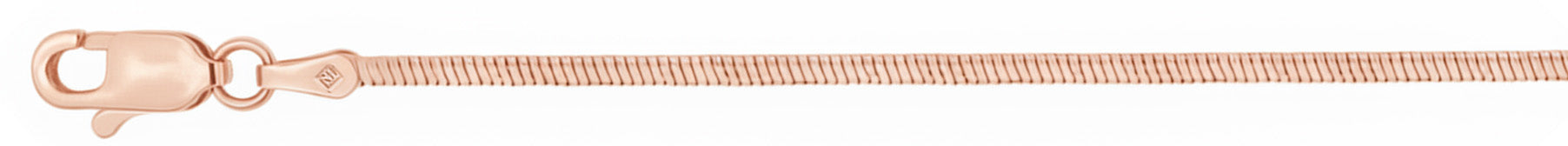 Rose Gold Square Snake Chain