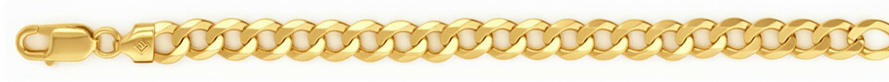 Flat Curb Yellow Gold