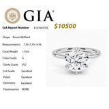 1.53CT G VS2 GIA CERTIFIED Round Brilliant Cut Natural Diamond