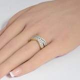 <span>DIAMOND CLOSEOUT! </span>1.09ct G SI 14K Yellow Gold Ladies Diamond Fashion Ring Size 6.5
