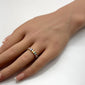 <span style="color:purple">SPECIAL!</span> 1.63ct G SI 14K Trendy Yellow Gold Multi Color Baguette Gemstone Band Ring Size 6.5