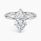 <span style="color:purple">SPECIAL!</span> .70ct G SI 14K White Gold Marquise Diamond Solitaire Ladies Ring
