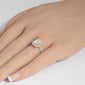 <span style="color:purple">SPECIAL!</span> 1.46ct G SI Center 1ct 14K Yellow Gold Radiant Diamond Engagement Ring