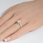<span style="color:purple">SPECIAL!</span> 1.08ct G SI 14K Yellow Gold Oval Shape Diamond Engagement Ring