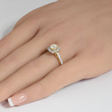 <span style="color:purple">SPECIAL!</span> 1.00ct G SI 14K Yellow Gold Diamond Engagement Ring Size 6.5