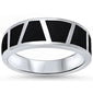 <span>CLOSEOUT!</span> Black Onyx Stone .925 Sterling Silver Ring