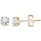 <span style="color:purple">SPECIAL!</span> 1.00ct G SI 14K Yellow Gold Diamond Solitaire Stud Earrings