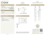 <span style="color:purple">¡ESPECIAL!</span> Anillo solitario de oro blanco de 14K con diamante talla radiante de 1,01 ct I-SI1 CERTIFICADO por GIA, tamaño de banda 7