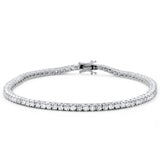 <span style="color:purple">SPECIAL!</span> .98ct 14KT White Gold Diamond Tennis Bracelet 6.1"
