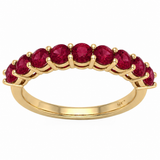 <span style="color:purple">SPECIAL!</span> 1.25ct G SI 14kt Yellow Gold Ruby Gemstone Ring Size 6.5