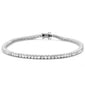 <span style="color:purple">SPECIAL!</span> 2.75ct 14K White Gold Diamond Tennis Bracelet 7"