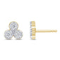 <span style="color:purple">SPECIAL!</span> . .50ct G SI 10K Yellow Gold Diamond Stud Earrings