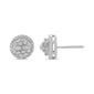 <span>DIAMOND CLOSEOUT! </span>.08ct G SI 10K White Gold Diamond Round Fashion Earrings