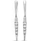 <span style="color:purple">SPECIAL!</span>.25ct G SI 14K White Gold Diamond Drop Earrings