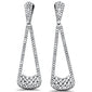 <span style="color:purple">SPECIAL!</span> .70ct G SI 14K White Gold Diamond Drop Earrings