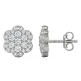 <span style="color:purple">SPECIAL!</span> .36ct G SI 14kt White Gold Diamond Stud Earrings