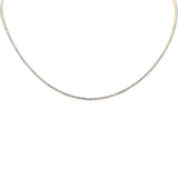 <span style="color:purple">SPECIAL!</span> 4.02ct G SI 14K Yellow Gold Adjustable Tennis Necklace 16"+2" Long