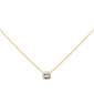 <span style="color:purple">SPECIAL!</span> .13ct G SI 14K Yellow Gold Diamond Pendant Necklace 16" + 2" Ext