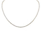 <span style="color:purple">SPECIAL!</span> 3.45ct G SI 14K Yellow Gold Diamond Tennis Necklace 12+4" Ext