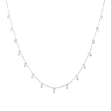 <span>DIAMOND CLOSEOUT! </span> 1.26ct G SI 14K White Gold Diamond Pendant Necklace 16+2" Ext