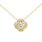 <span style="color:purple">SPECIAL!</span> .41ct G SI 14K Yellow Gold Diamond Pendant Necklace 18" Ext