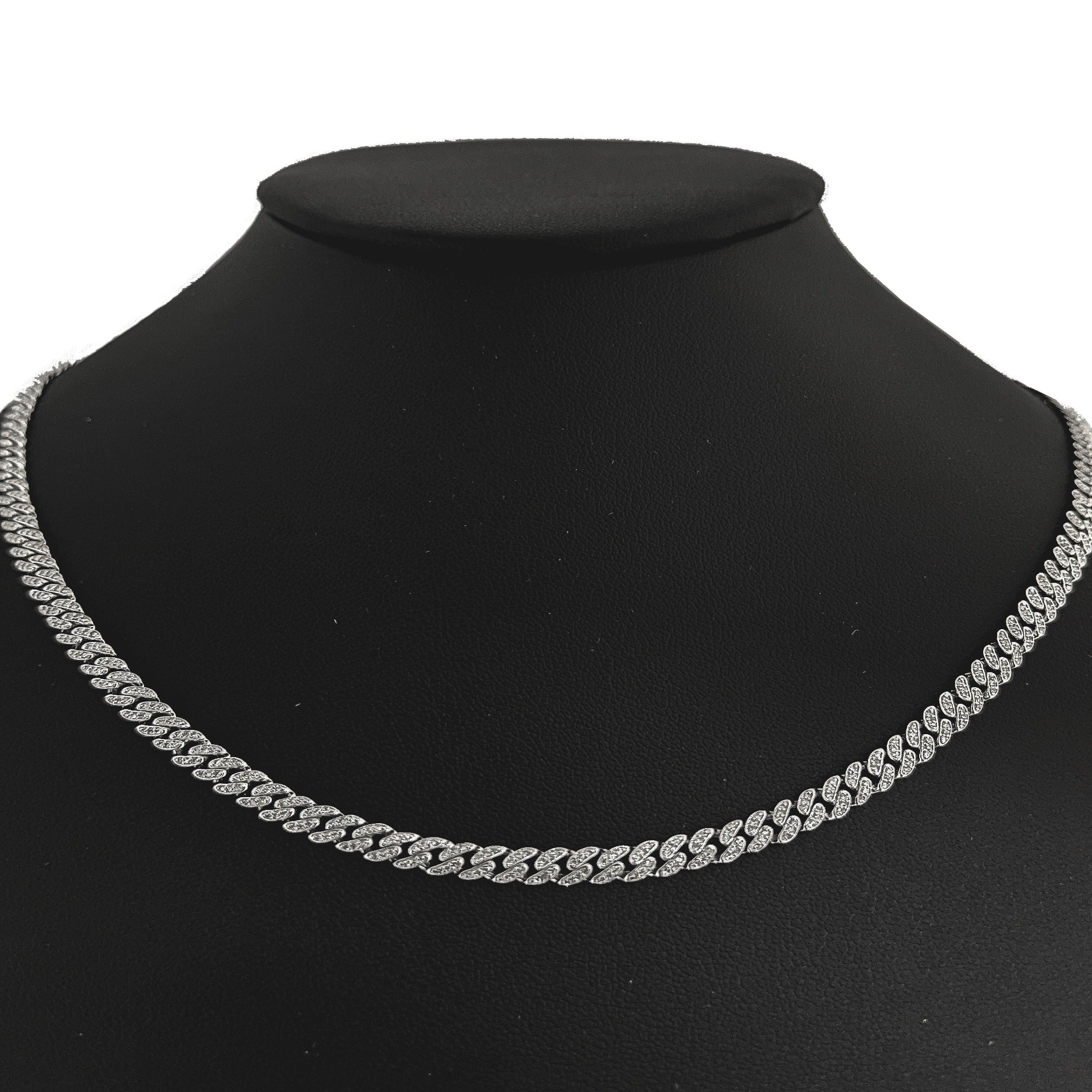 Si diamond cuban link clearance