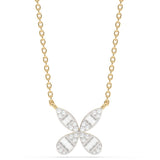 .20ct G SI 14K Yellow Gold Round & Baguette Diamond Pendant Necklace 18" Long Chain