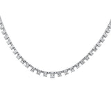 <span style="color:purple">SPECIAL!</span> 9.52ct G SI 14K White Gold Diamond & Emerald Pendant Necklace 16" Long