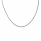 <span style="color:purple">SPECIAL!</span> 3.13ct G SI 14kt White Gold Diamond Tennis Necklace 16" Long