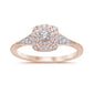 .26ct 14KT Rose Gold Diamond Engagement Ring Size 6.5