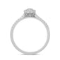 <span style="color:purple">SPECIAL!</span> .26ct G SI 14K White Gold  Marquise Shaped Engagement Ring