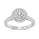 .26ct 14KT White Gold Diamond Engagement Ring Size 6.5