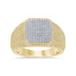 <span style="color:purple">SPECIAL!</span> .86ct G SI 14K Yellow Gold Men's Diamond Ring Band