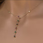 <span>DIAMOND  CLOSEOUT! </span> .78ct G SI 14K Yellow Gold Diamond & Multi Color Gemstones Pendant Necklace 18" Long