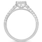 .26ct 14k White Gold Diamond Engagement Promise Ring Size 6.5