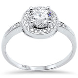 .85ct G SI 14K White Gold Round Diamond Engagement Ring Size 6.5