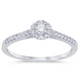 .31ct G SI 14K White Gold Diamond Engagement Ring Size 6.5
