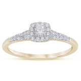 <span>DIAMOND CLOSEOUT! </span> .26ct G SI 14K Yellow Gold Diamond Engagement Ring Size 6.5