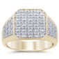 <span style="color:purple">SPECIAL!</span> 1.99ct G SI 14K Yellow Gold Diamond Men's Band Ring Size 10