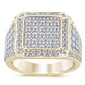 <span style="color:purple">SPECIAL!</span> 2.00ct G SI 14K Yellow Gold Diamond Men's Band Ring Size 10