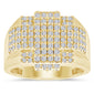 <span style="color:purple">SPECIAL!</span> 1.24ct G SI 14K Yellow Gold Diamond Men's Band Ring Size 10