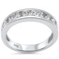 <span>DIAMOND CLOSEOUT! </span>1.00ct G SI 14K White Gold Diamond Channel Set Ring Band Size 7