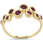 <span style="color:purple">SPECIAL!</span> .60ct G SI 14K Yellow Gold Ruby Gemstones Ring Size 6.5