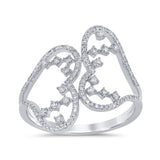 .26ct G SI 14K White Gold Diamond Women's Band Ring Size 6.5